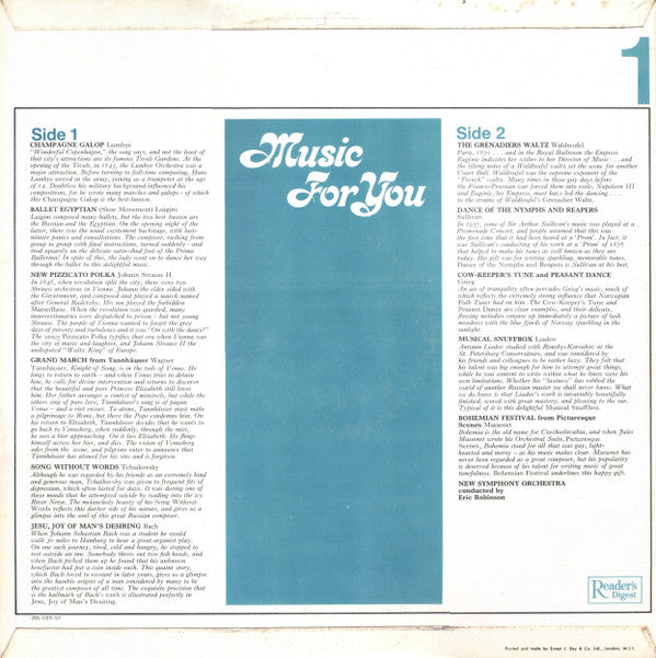Various : Music For You (10xLP, Comp + Box)