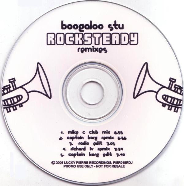 Boogaloo Stu : Rocksteady Remixes (CDr, Single, Promo)