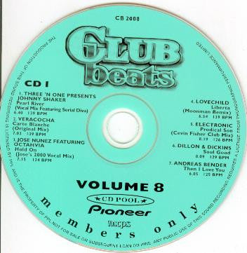 Various : Club Beats (Series 2 Volume 8) (2xCD, Comp, Promo)