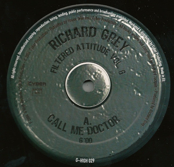Richard Grey : Filtered Attitude Vol. 6 (12")