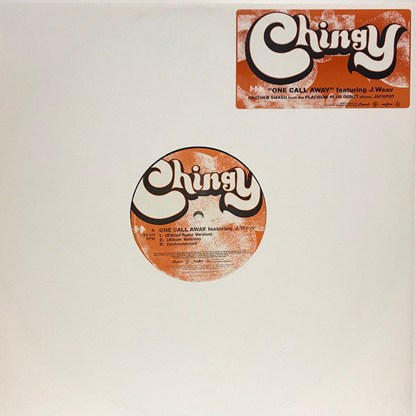 Chingy : One Call Away / Bagg Up (12", Promo)