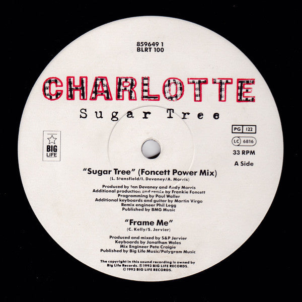 Charlotte : Sugar Tree (12")