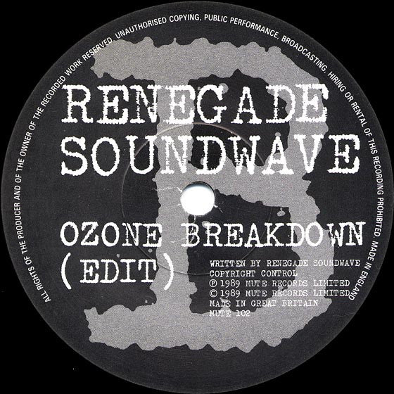 Renegade Soundwave : Probably A Robbery... (7", Single)