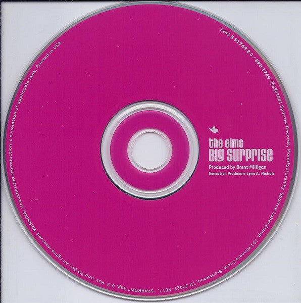 The Elms : The Big Surprise (CD, Album)