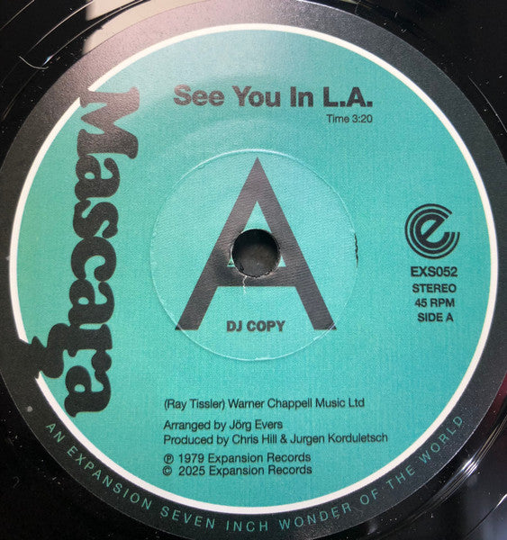 Mascara : See You In L.A. (7", Promo)