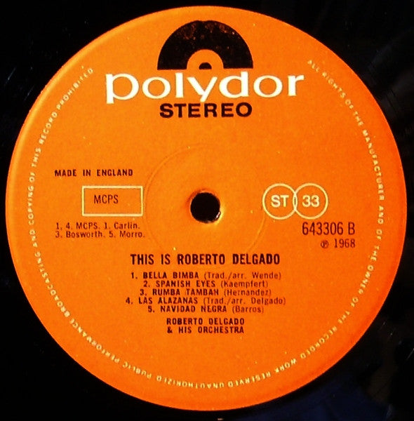Roberto Delgado : This Is… Roberto Delgado (LP, Comp)