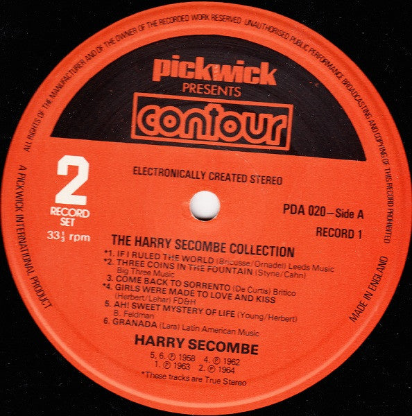 Harry Secombe : The Harry Secombe Collection (2xLP, Comp)