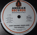 The Moments / The Rimshots : Just Having Your Love / Do What You Feel Pt. 1 (7")