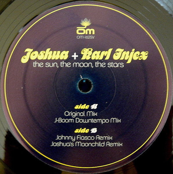 Joshua + Karl Injex : The Sun, The Moon, The Stars (12")