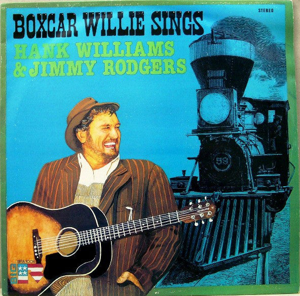 Boxcar Willie : Boxcar Willie Sings Hank Williams & Jimmie Rodgers (LP, Album)