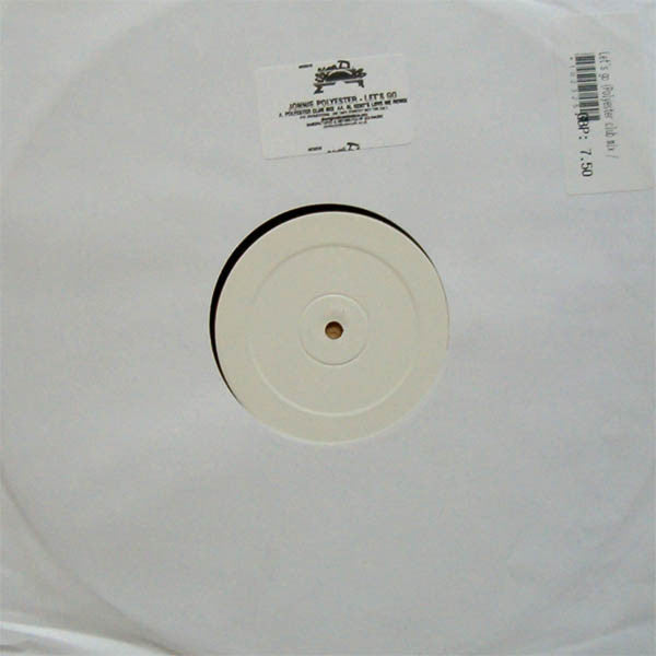 Jonnie Polyester : Let's Go (12", Promo, W/Lbl, Sti)
