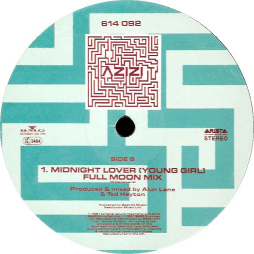 Azizi : Midnight Lover (Young Girl) (12")