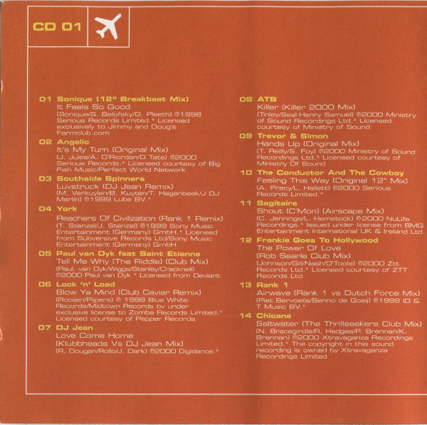 Various : Club Mix Ibiza 2000 (2xCD, Mixed)