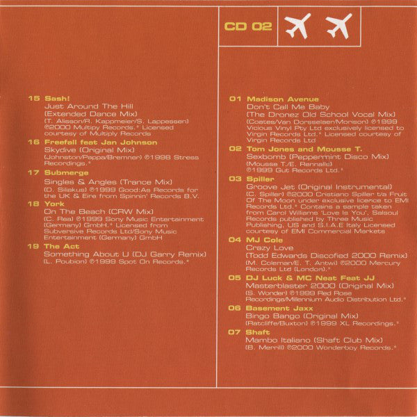 Various : Club Mix Ibiza 2000 (2xCD, Mixed)