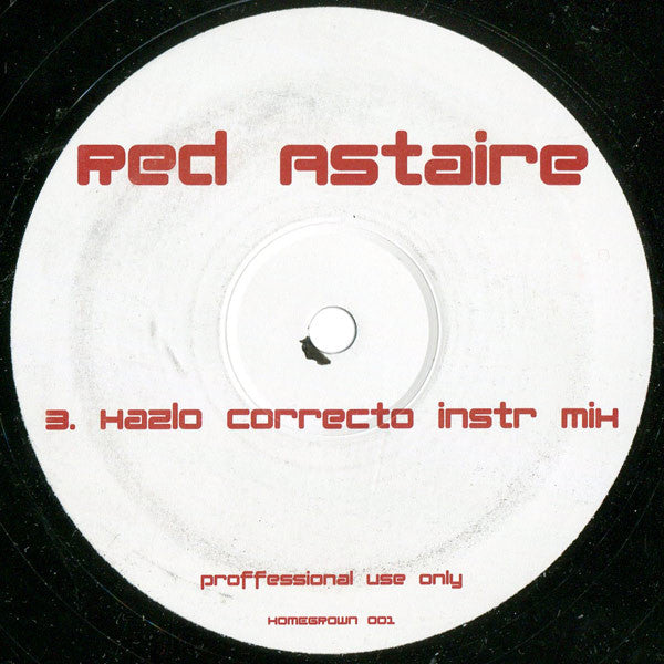 Red Astaire : Hazlo Correcto (12", Promo, W/Lbl)