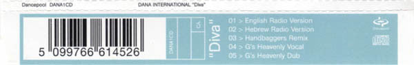 Dana International : Diva (CD, Single)