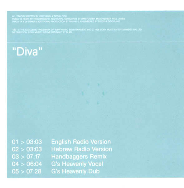 Dana International : Diva (CD, Single)