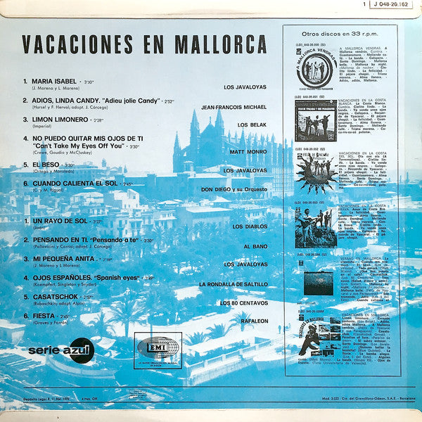 Various : Vacaciones En Mallorca (LP, Comp)