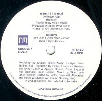 Various : On The Groove Tip 1 (7", EP, Comp, P/Mixed, Promo)