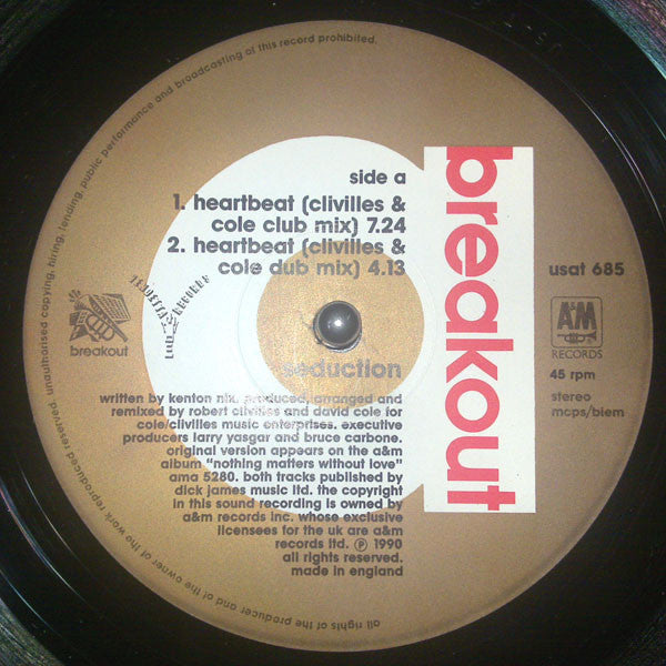 Seduction : Heartbeat (12")