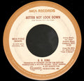 B.B. King : Better Not Look Down / Happy Birthday Blues (7", Single, Glo)