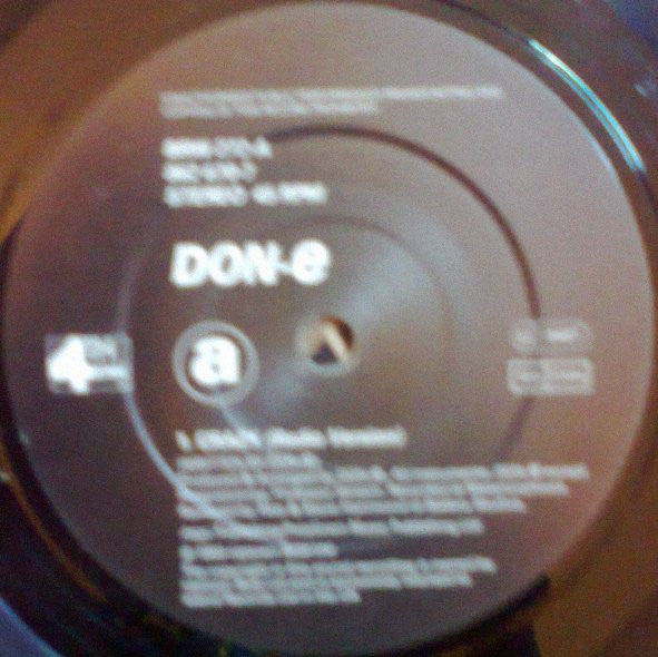 DON-E : Craz-E (7", Single)