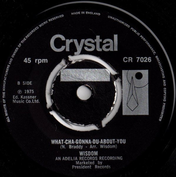 Wisdom : Nefertiti (7")