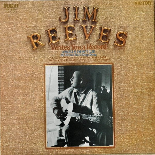 Jim Reeves : Writes You A Record (LP, Comp)