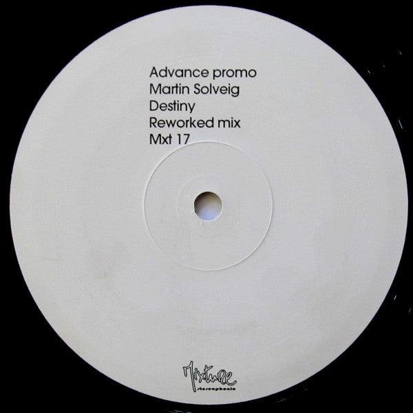 Martin Solveig : Destiny (Reworked Mix) (12", S/Sided, Promo)