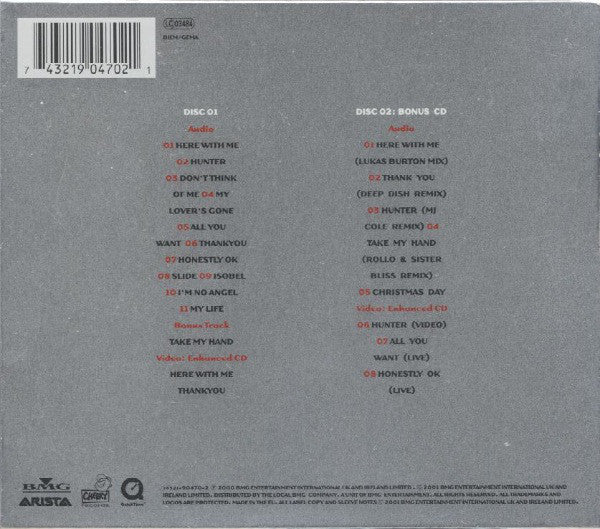 Dido : No Angel (CD, Album, RE + CD, Enh + Ltd)