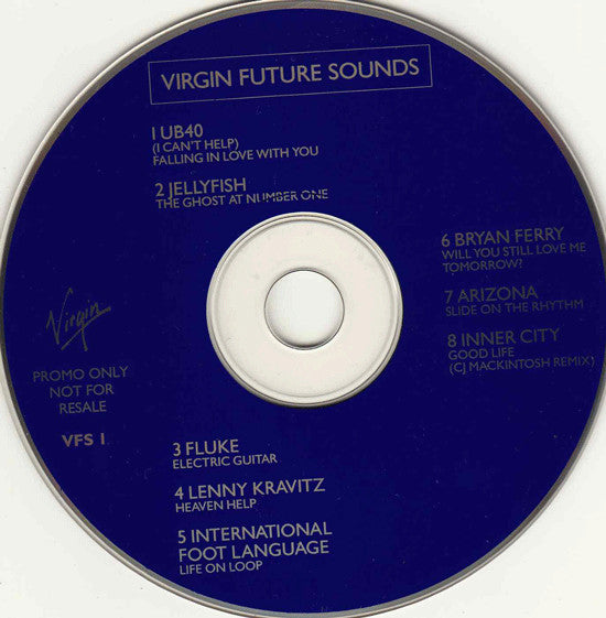 Various : Virgin Future Sounds (CD, Comp, Promo)