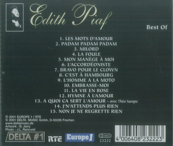 Edith Piaf : Best Of (CD, Comp)