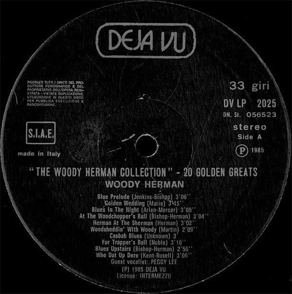 Woody Herman : The Woody Herman Collection 20 Golden Greats (LP, Comp)