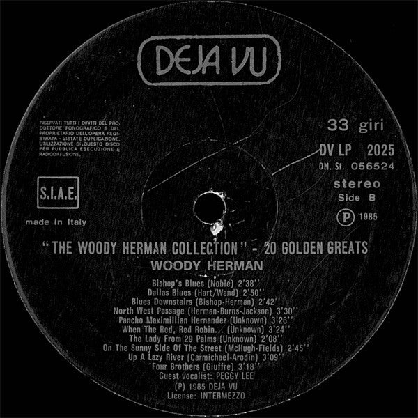 Woody Herman : The Woody Herman Collection 20 Golden Greats (LP, Comp)