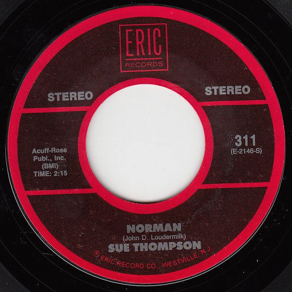 Sue Thompson : Norman / Paper Tiger (7", RE)