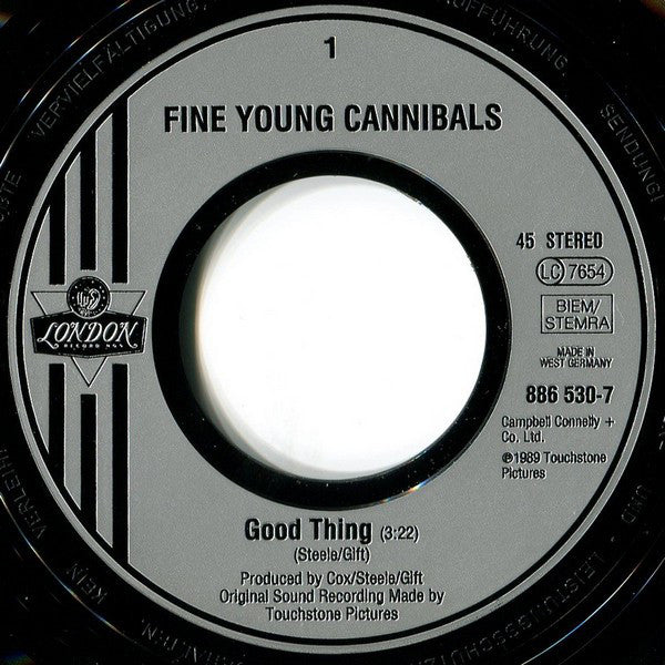 Fine Young Cannibals : Good Thing (7", Single)