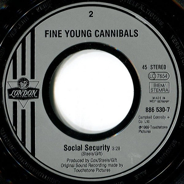 Fine Young Cannibals : Good Thing (7", Single)