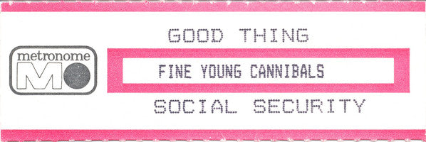 Fine Young Cannibals : Good Thing (7", Single)
