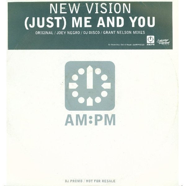 New Vision : (Just) Me And You (2x12", Promo)