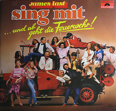 James Last : Sing Mit 8 - ... Und Ab Geht Die Feuerwehr! (LP, Album)