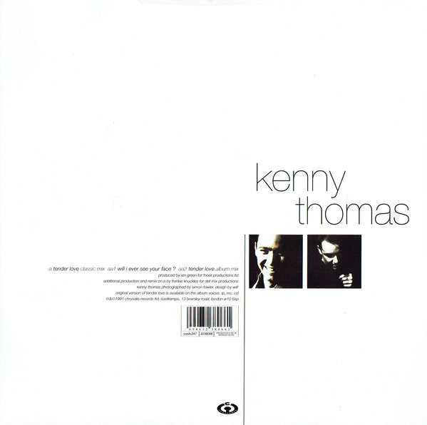 Kenny Thomas : Tender Love (12", Single)