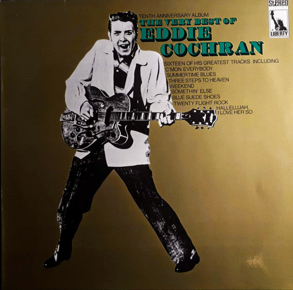 Eddie Cochran : The Very Best Of Eddie Cochran (LP, Comp)