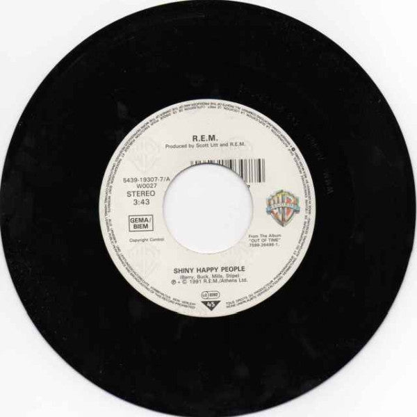 R.E.M. : Shiny Happy People (7", Single, Lar)