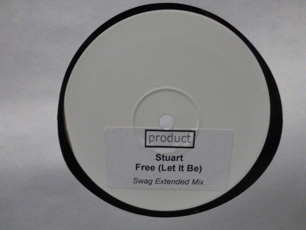 Stuart : Free (Let It Be) (12", S/Sided, Promo, W/Lbl, Sti)
