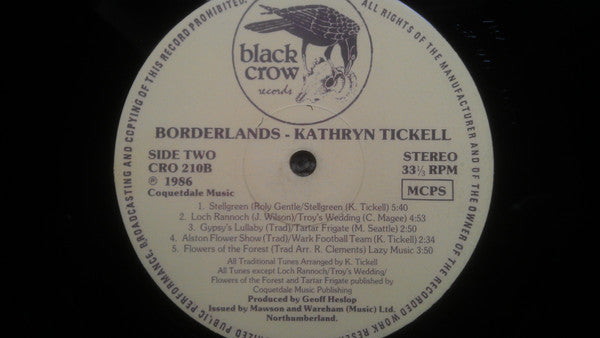 Kathryn Tickell : Borderlands (LP, Album)