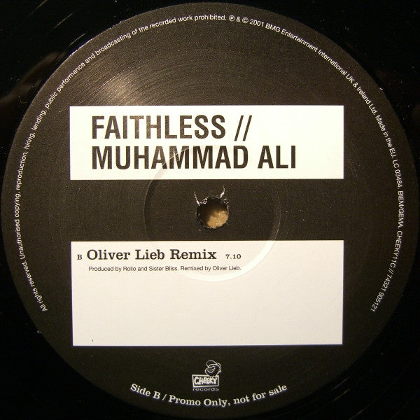 Faithless : Tarantula (12", Promo)