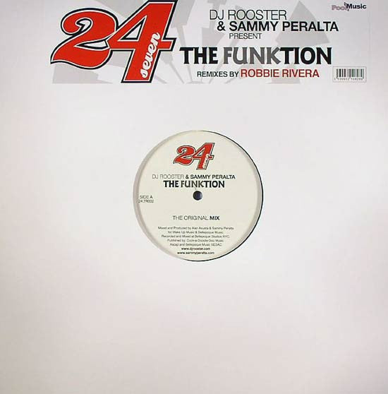 DJ Rooster & Sammy Peralta : The Funktion (12")