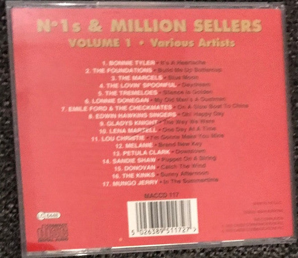 Various : No1s & Million Sellers Volume 1 (CD)