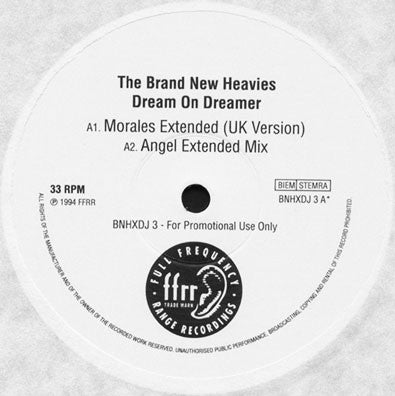 The Brand New Heavies : Dream On Dreamer (2x12", Promo)