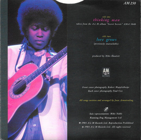Joan Armatrading : Thinking Man (7", Single)